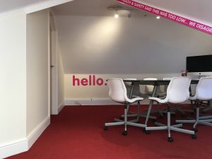 Glow Meeting Room | web design hampshire