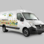 Hill Farm Juice Van Graphics