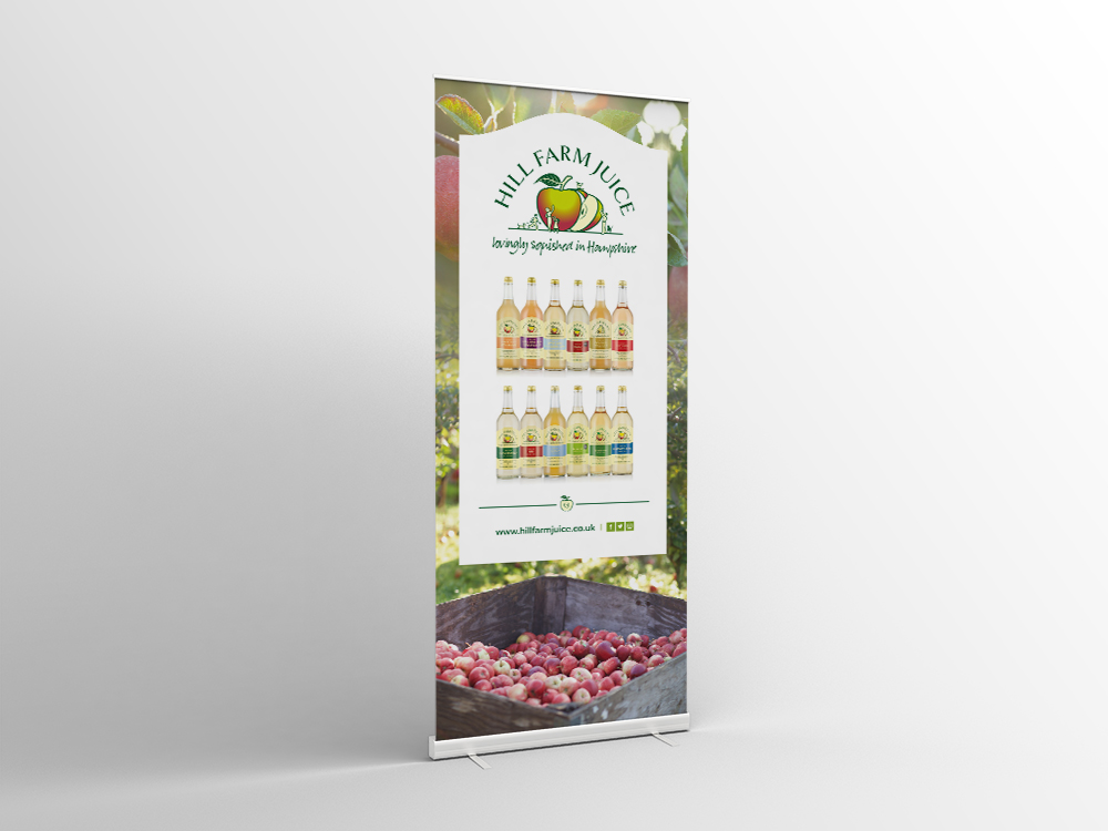 Hill Farm Juice Banner