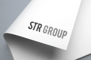 STR Group Brand Logo design Branding