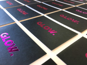 Glow Business Cards
