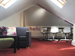 Loft Space Meeting room for hire, Wickham, Fareham, Portsmouth, Hampshire
