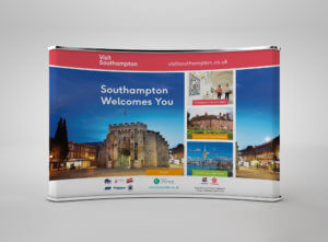 Southampton City Council Exhibition banner design