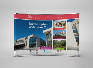 Southampton City Council Exhibition banner design