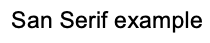 31 terms explained - sans serif