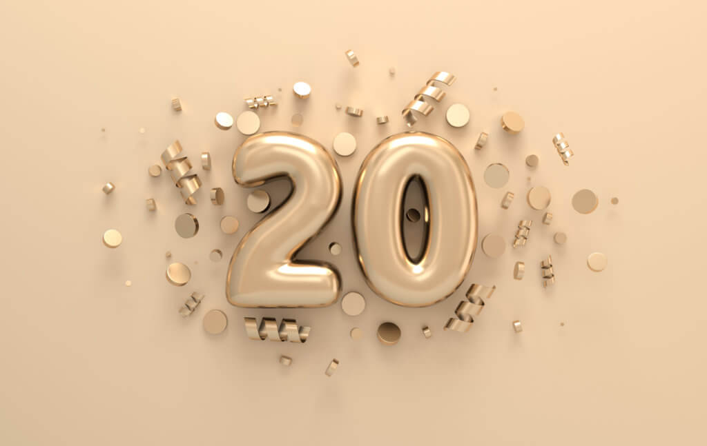 20 in 2020 - A year for celebrations
