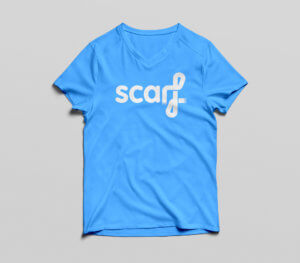 Scarf Charity Logo Rebrand T-shirt