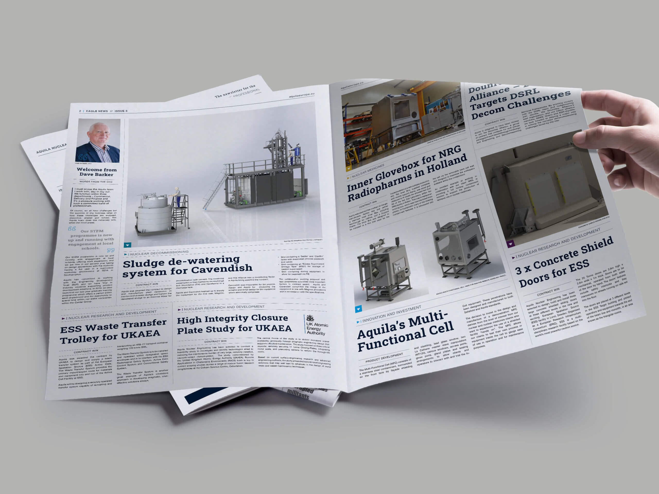 Aquila Nuclear Engineering Newspaper Newsletter