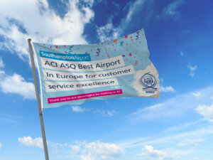 Southampton Airport | Flag | Signage | Promotion Material | Advertising