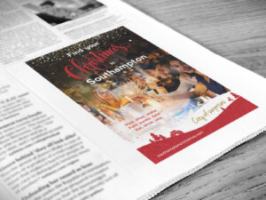 GO! Southampton | Christmas Campaign | Christmas Marketing | Print Advert | Advertising