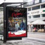 GO! Southampton | Christmas Campaign | Christmas Marketing | Print Advert | Advertising