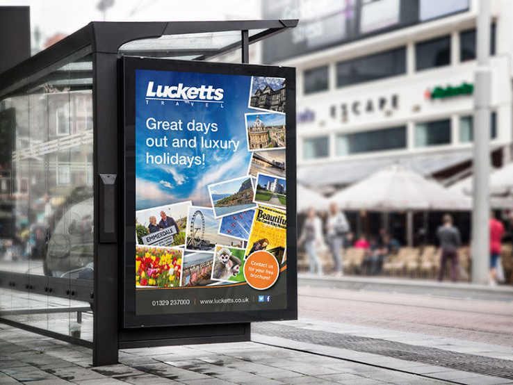 Lucketts Travel | Brochure Design | Magazine | Catalogue | Leisure & Tourism Design | Poster Design