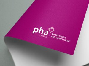 PHA Homes Branding Logo Design