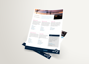 Business South | Print Design | Information Document | Event materials