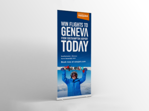 easyJet Advert | Advertising | Digital Banners | Print Ad | Pop Up | Exhibition Graphic | campaign