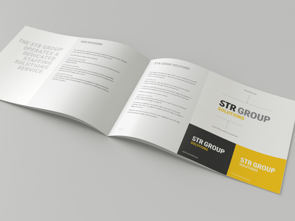 STR Group | Portfolio | The Glow Studio | Recruitment | Branding