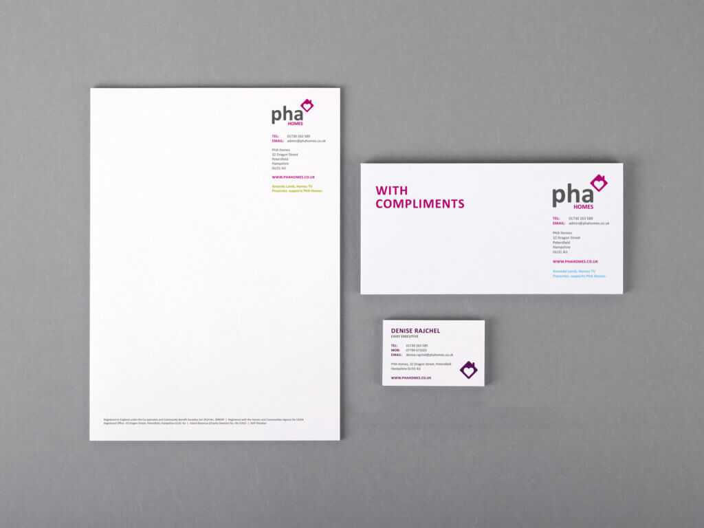 PHA Homes Stationery Update