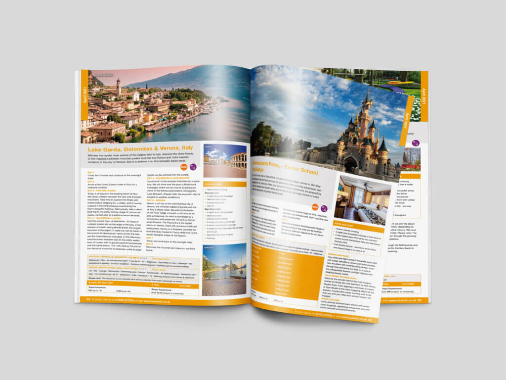 Lucketts Travel | Brochure Design | Magazine | Catalogue