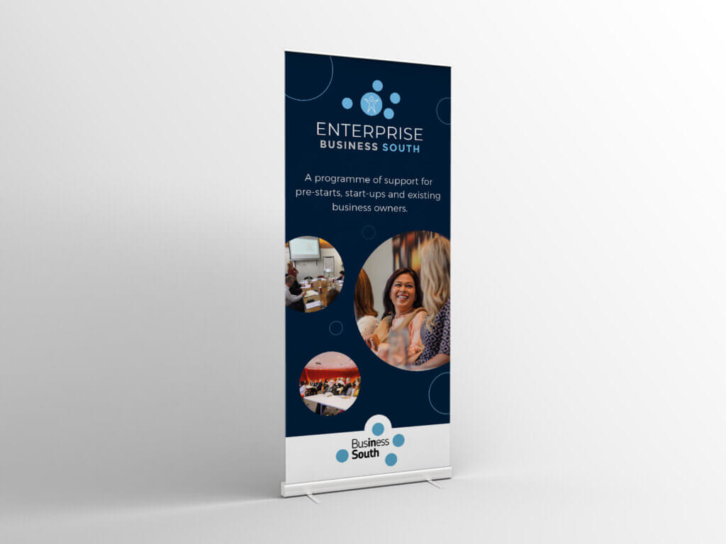 Enterprise South Pull Up Banner Mockup