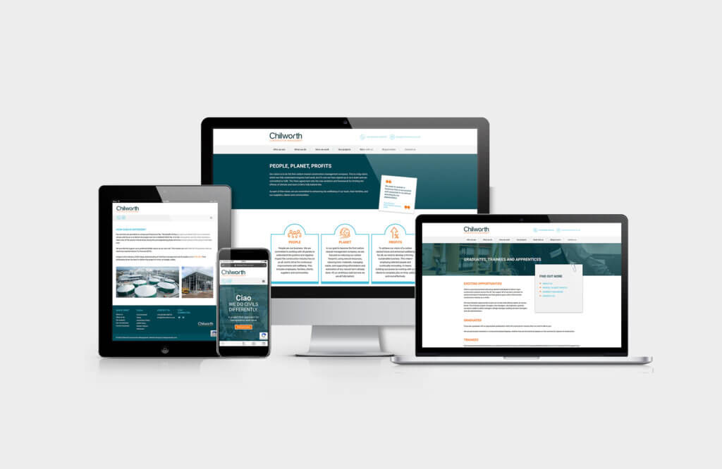 Chilworth Construction Management Website