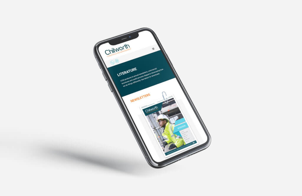Chilworth Construction Management Website