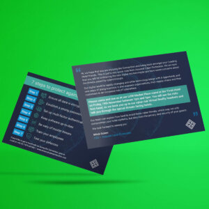 Assured Cyber Protection Promotional Postcard
