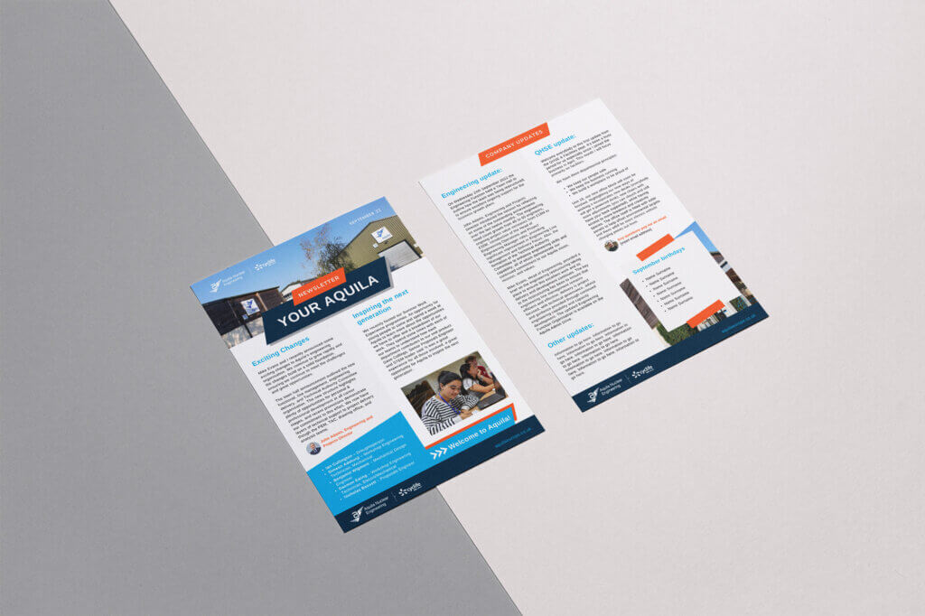 Aquila Newsletter Canva Template