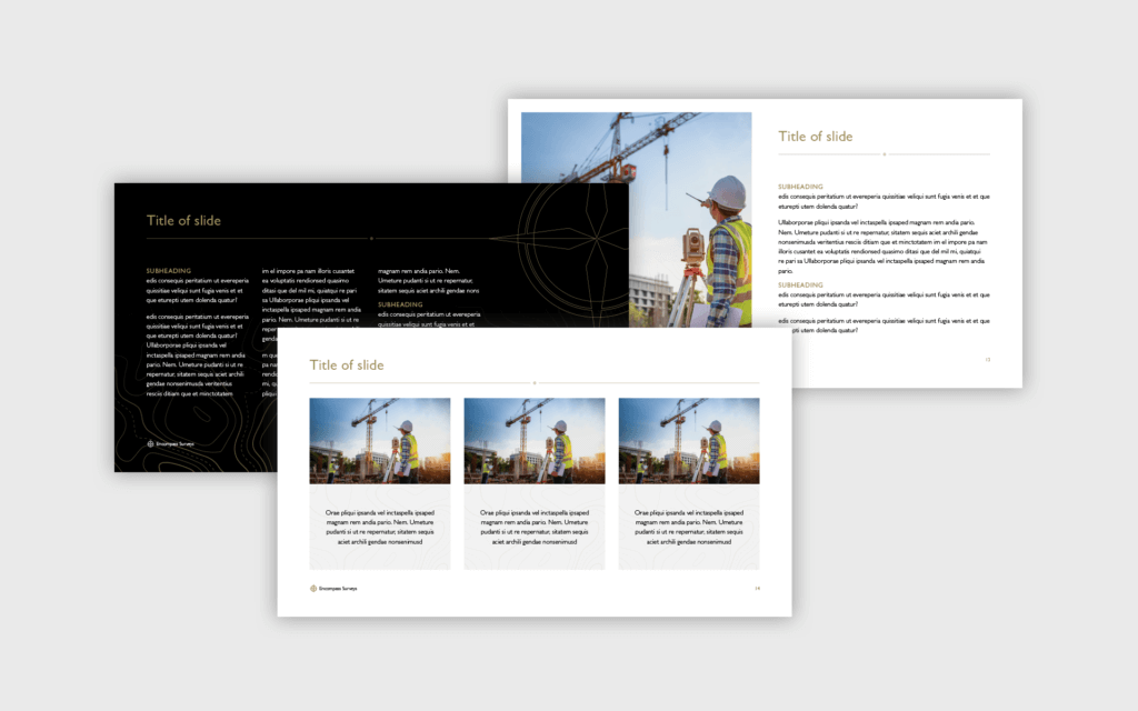 Template Design Encompass Surveys