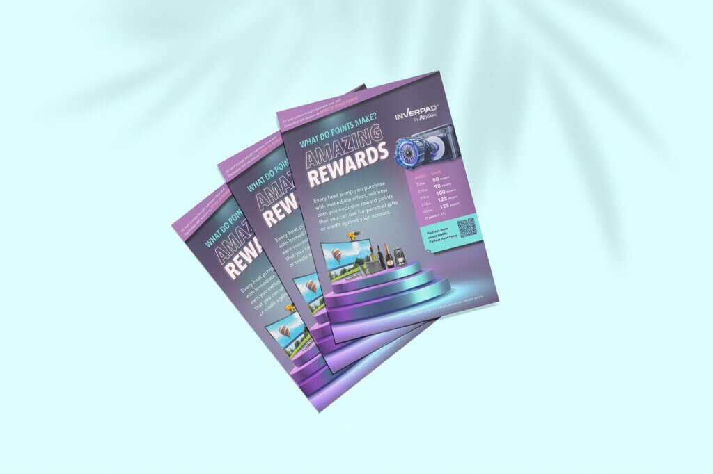 Reward Point Scheme - Paramount pools - Graphic Design