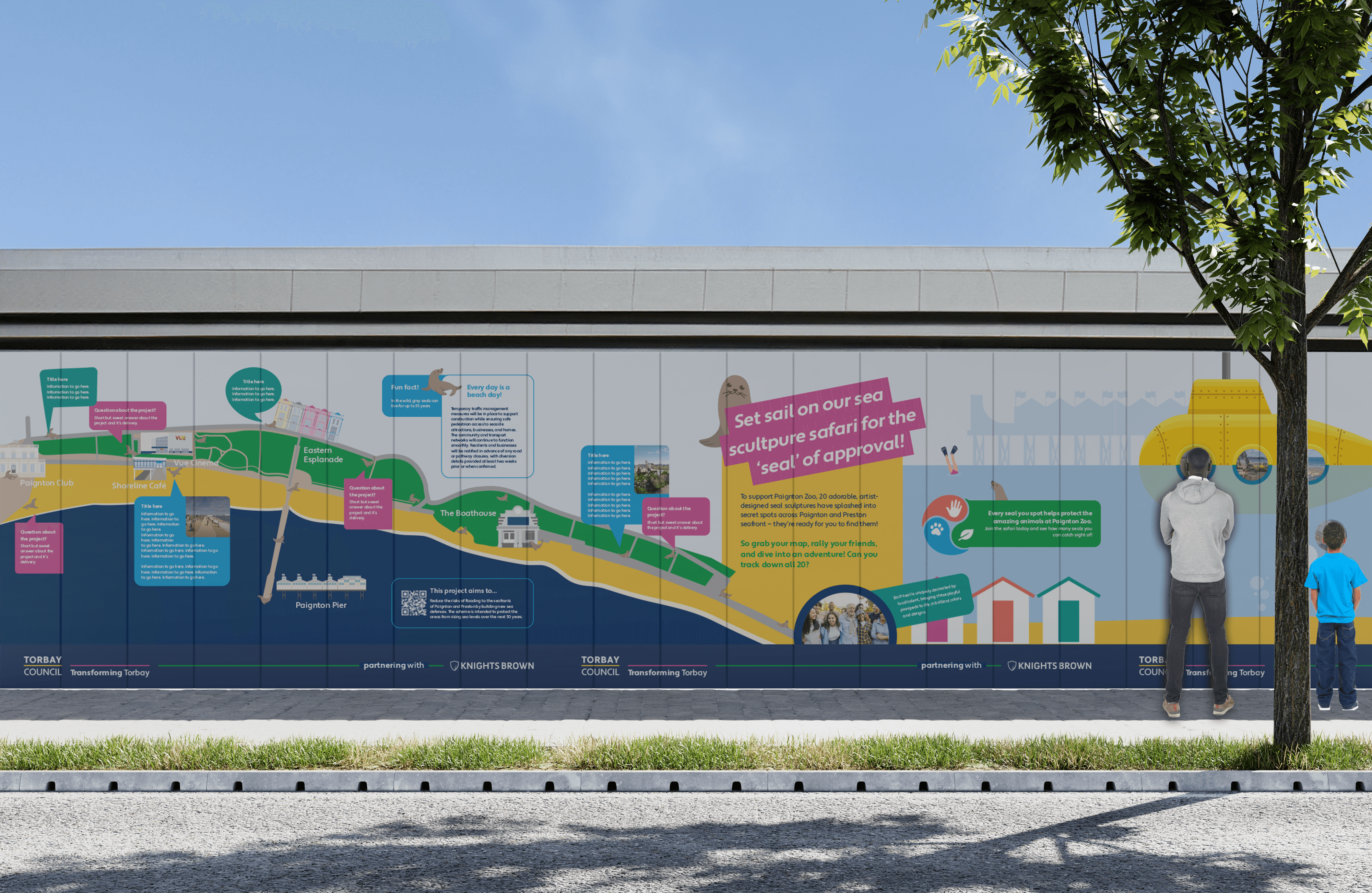 Tender win - Paignton and Preston Promenade Flood Alleviation and Public Realm Scheme - Knights Brown