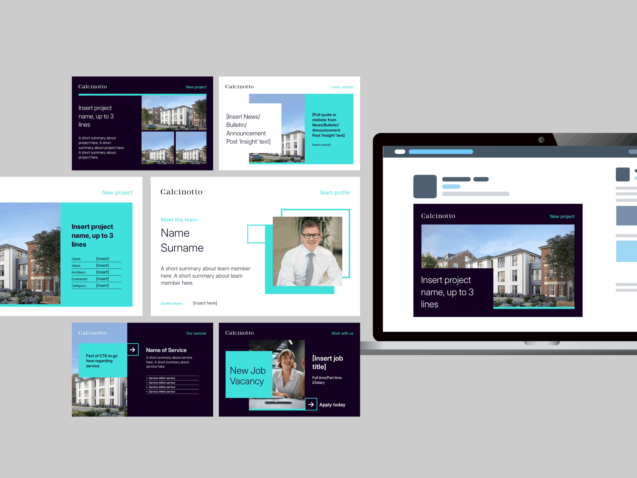 custom social media templates - The Glow Studio