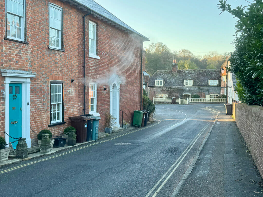 Arctic blast - Wickham Square