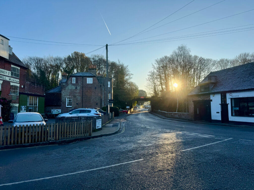 Arctic blast - Wickham Square