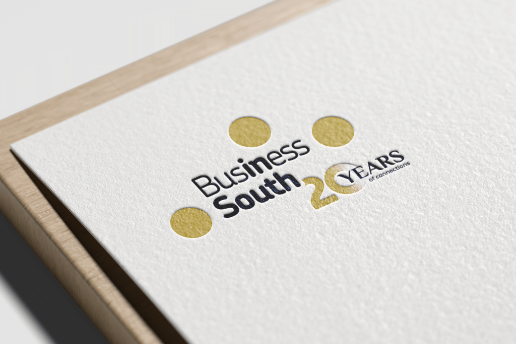 Anniversary Logo Design: Celebrating 20 Years of Business South
