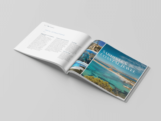 Destination Guide Design for Portisco Marina
