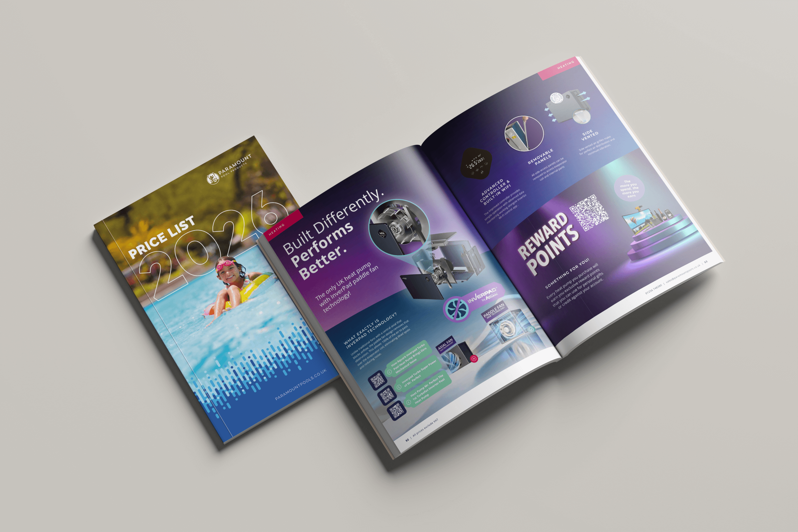 Paramount Pools price list